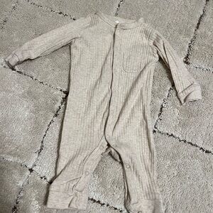 Cozy Cream Baby One Piece